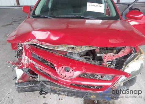 2011 Toyota Corolla S from USA, damaged, VIN 2T1BU4EE9BC550654